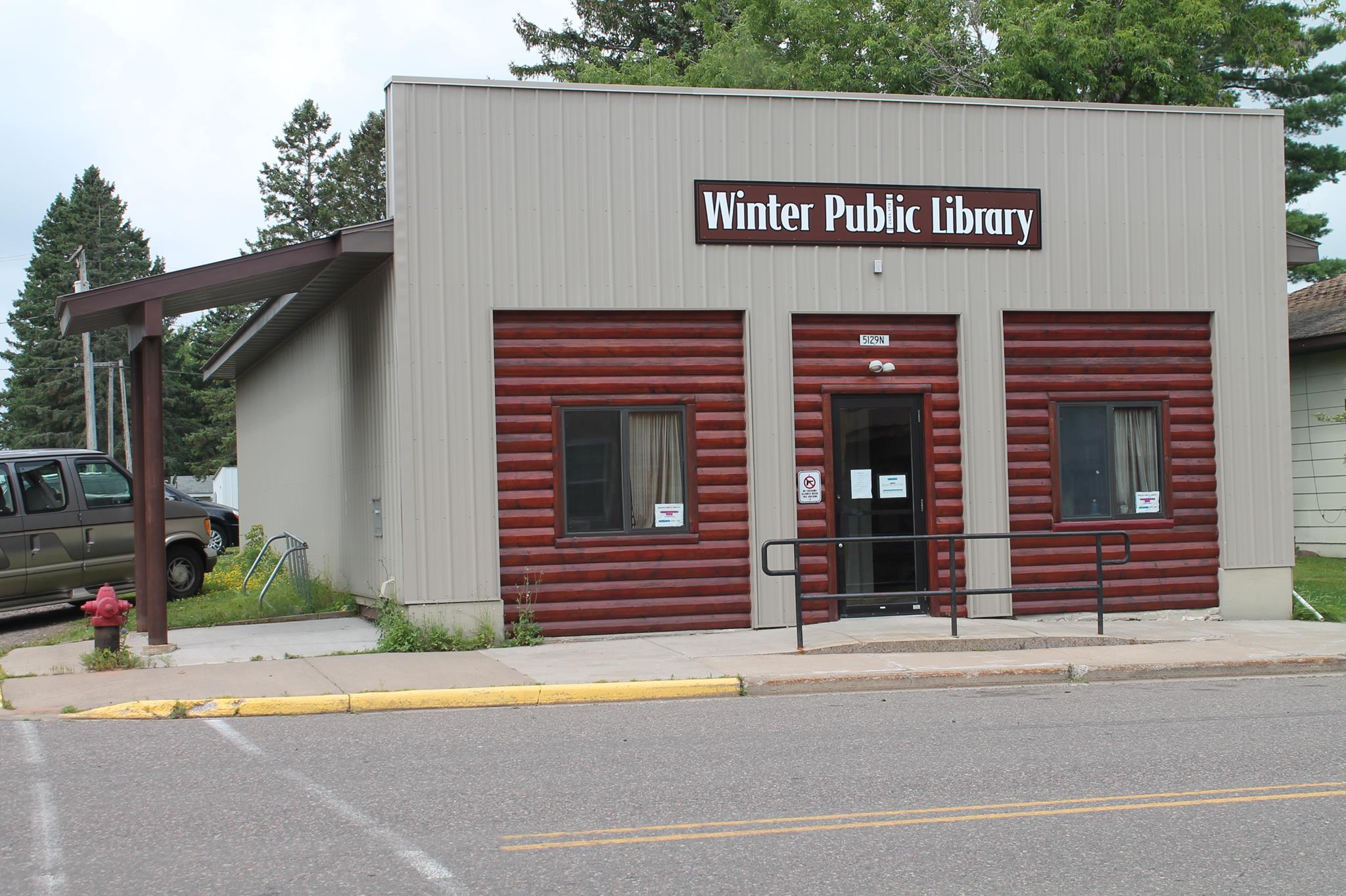 Front of Library