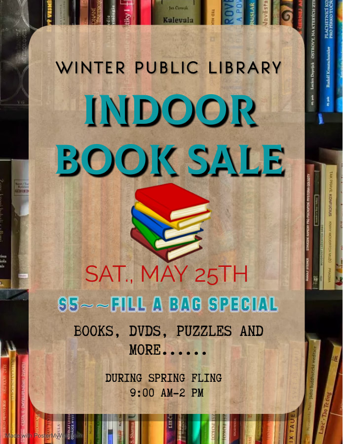 Indoor book sale